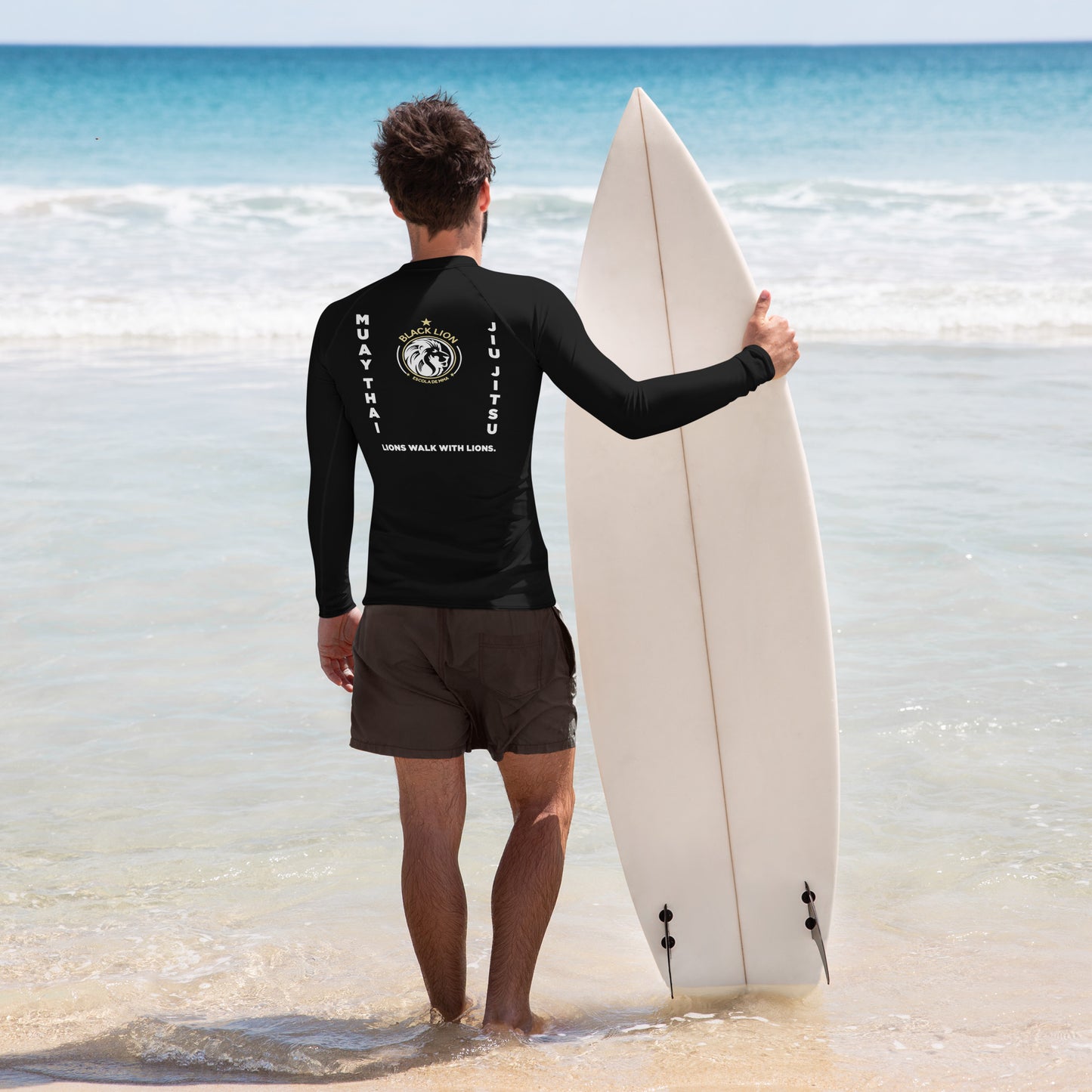 Black Lion MMA Men's Rash Guard