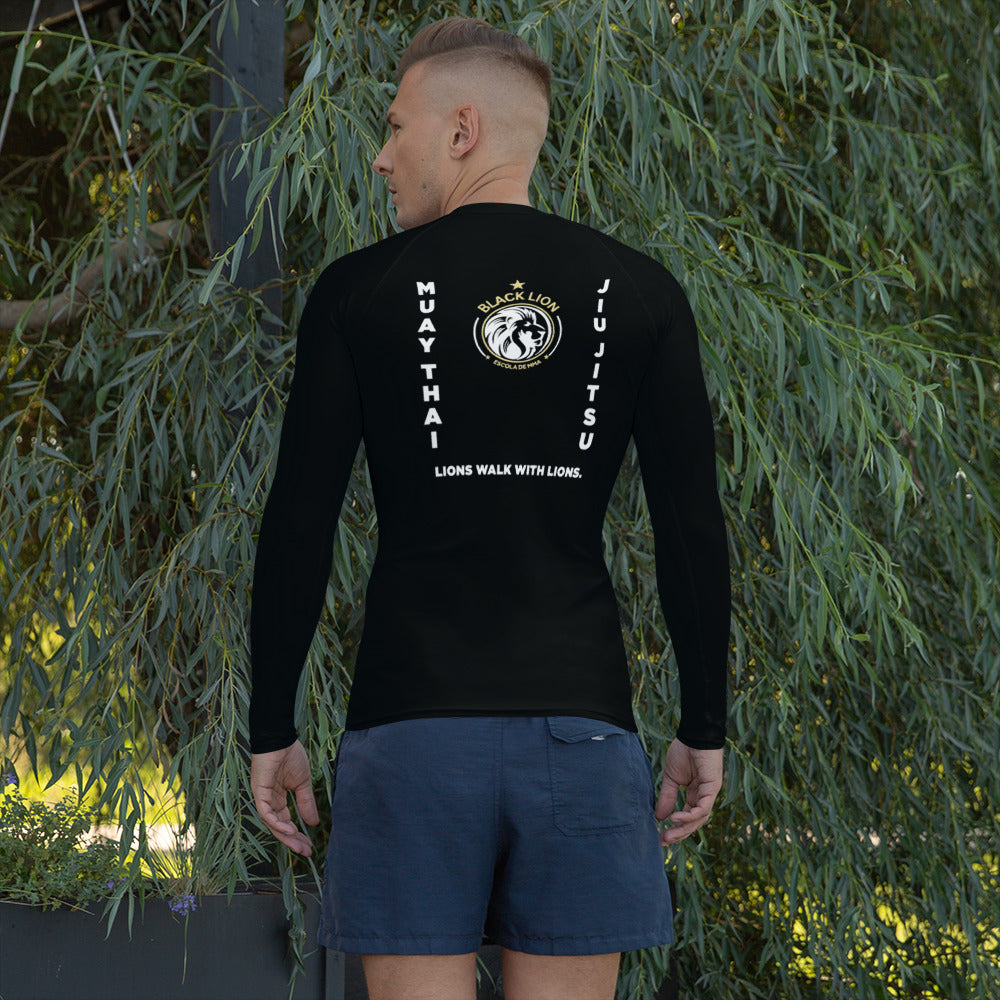 Black Lion MMA Men's Rash Guard