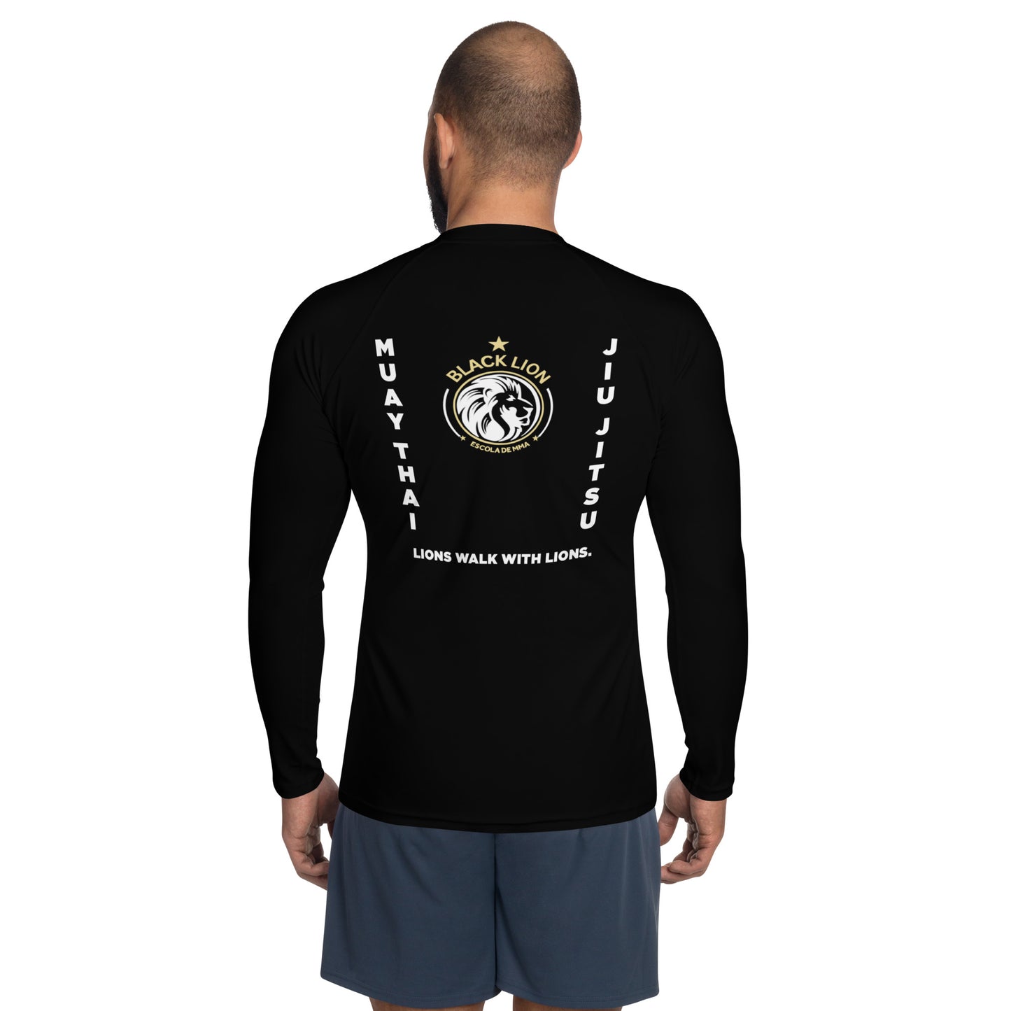Black Lion MMA Men's Rash Guard