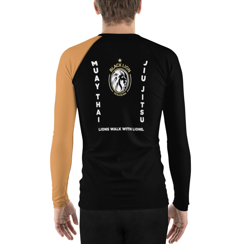 Men's Rash Guard Brown Belt
