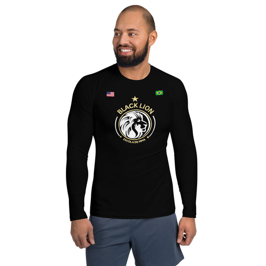 Black Lion MMA Men's Rash Guard