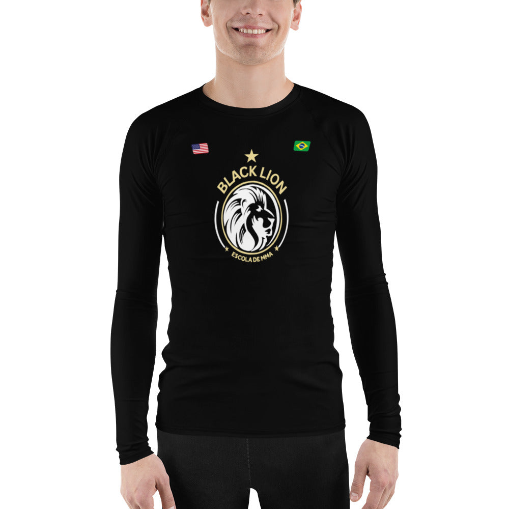 Black Lion MMA Men's Rash Guard