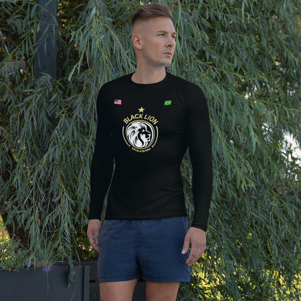 Black Lion MMA Men's Rash Guard