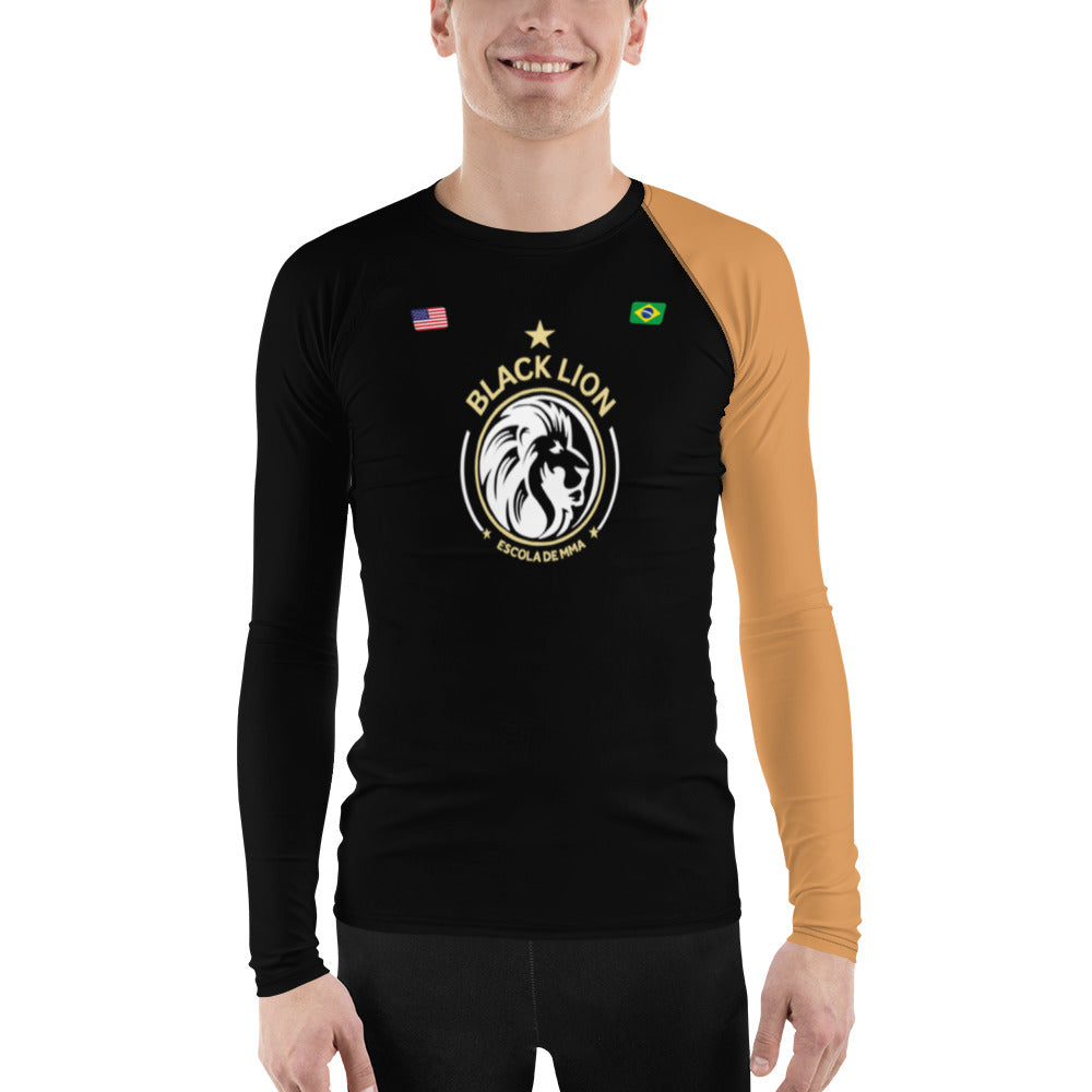 Men's Rash Guard Brown Belt