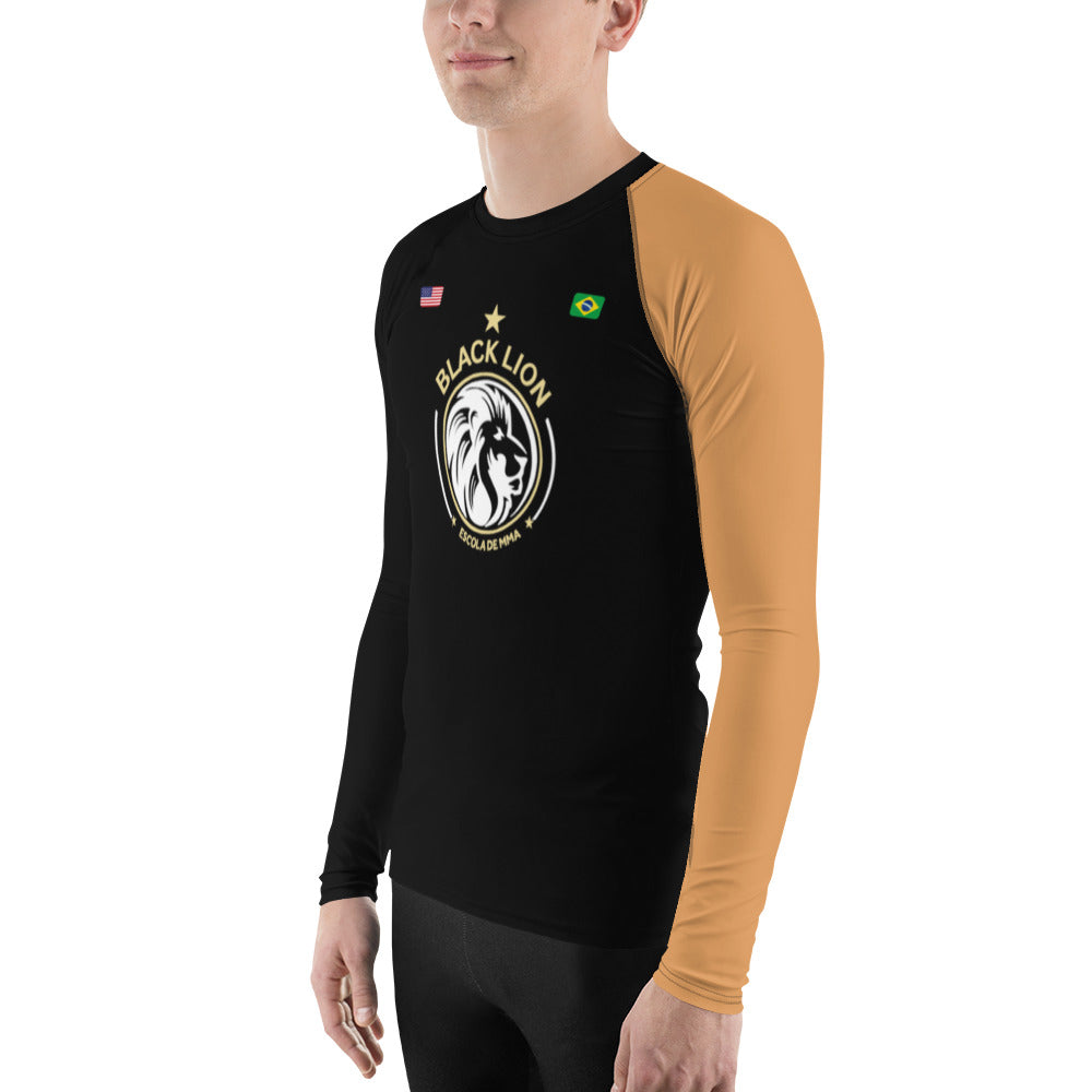 Men's Rash Guard Brown Belt
