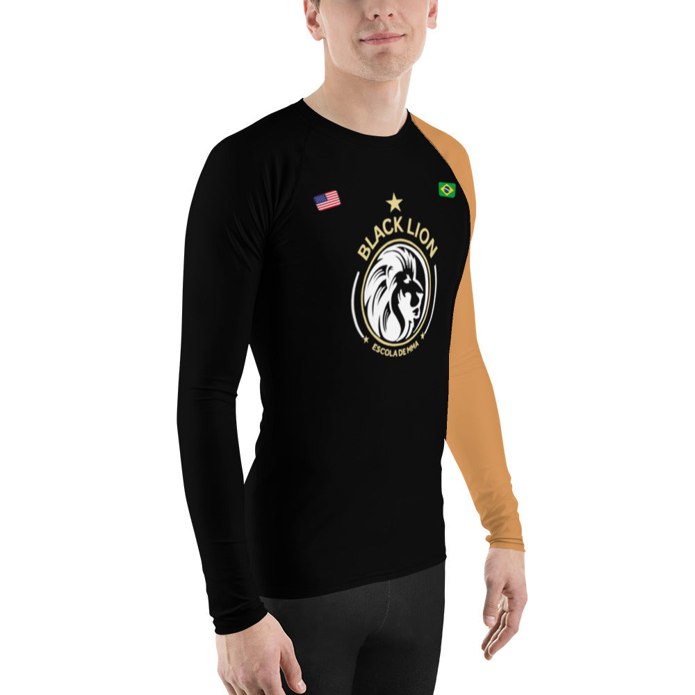 Men's Rash Guard Brown Belt