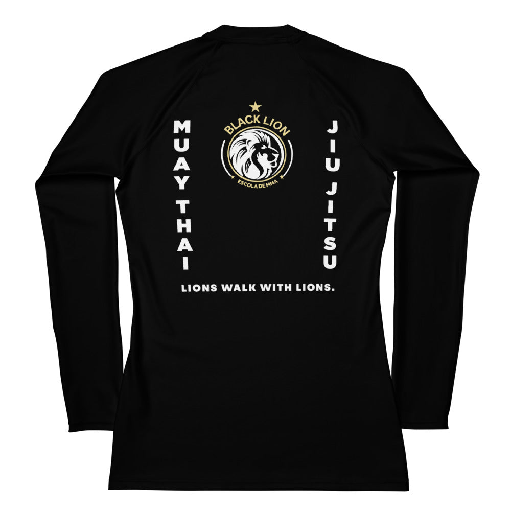 Black Lion MMA Women's Rash Guard