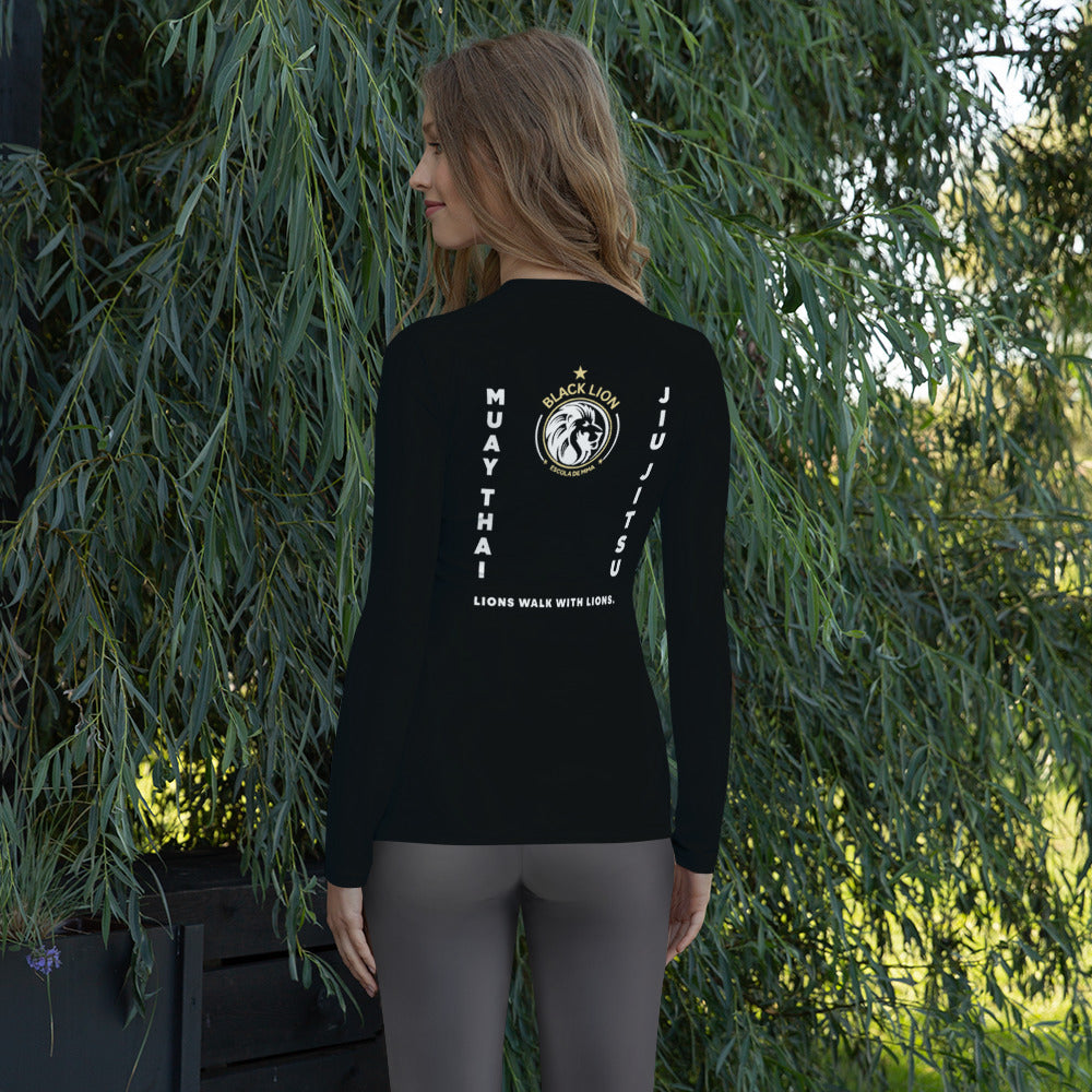 Black Lion MMA Women's Rash Guard