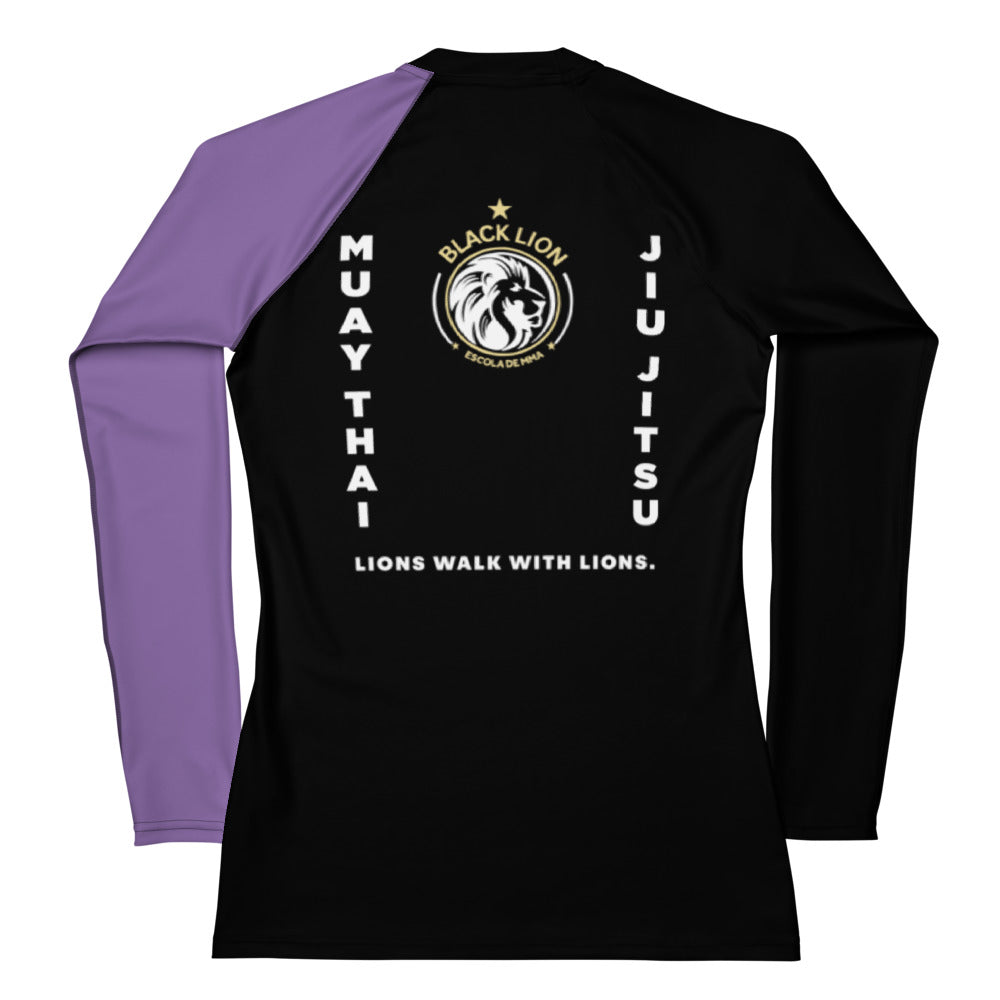 Women's Rash Guard Purple Belt