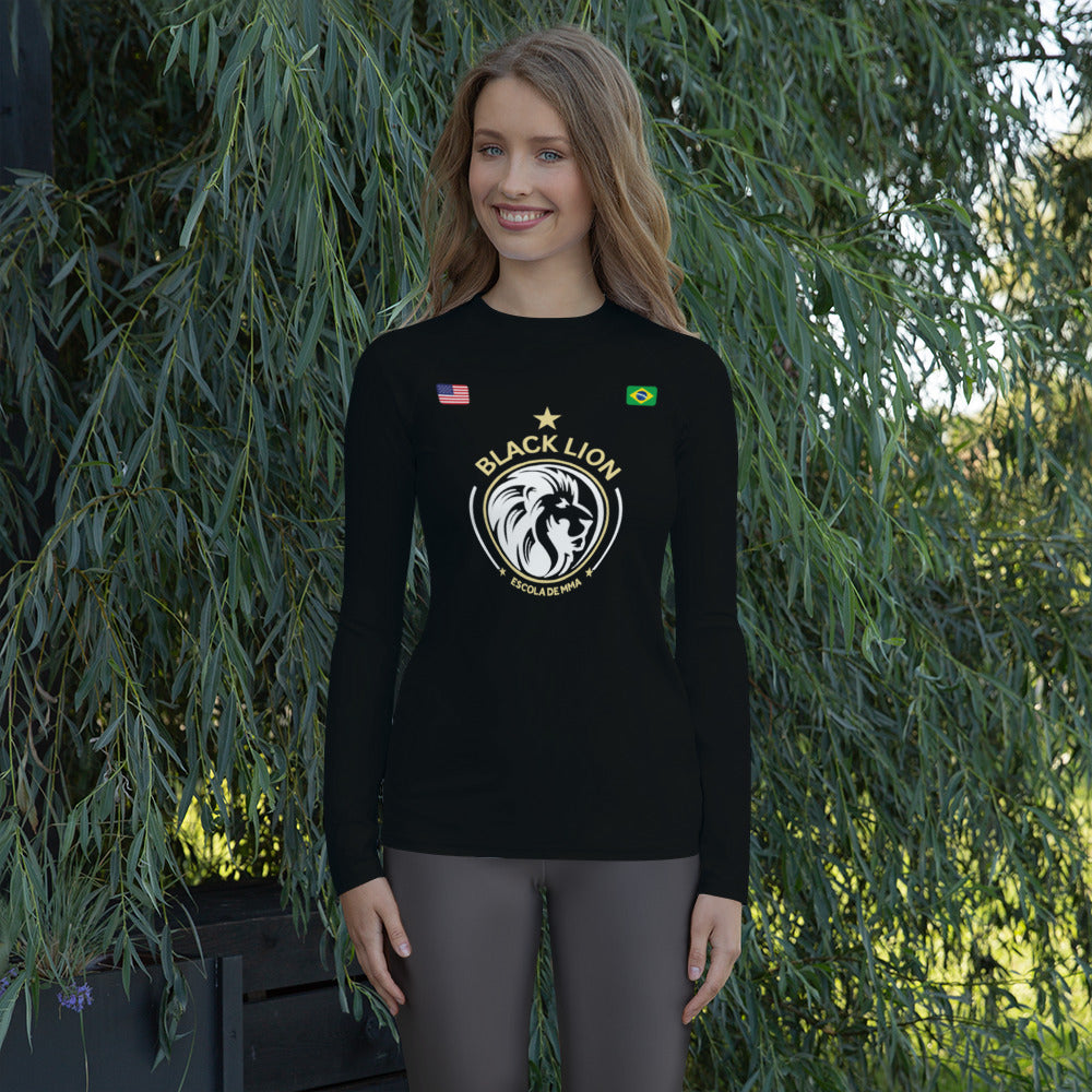 Black Lion MMA Women's Rash Guard