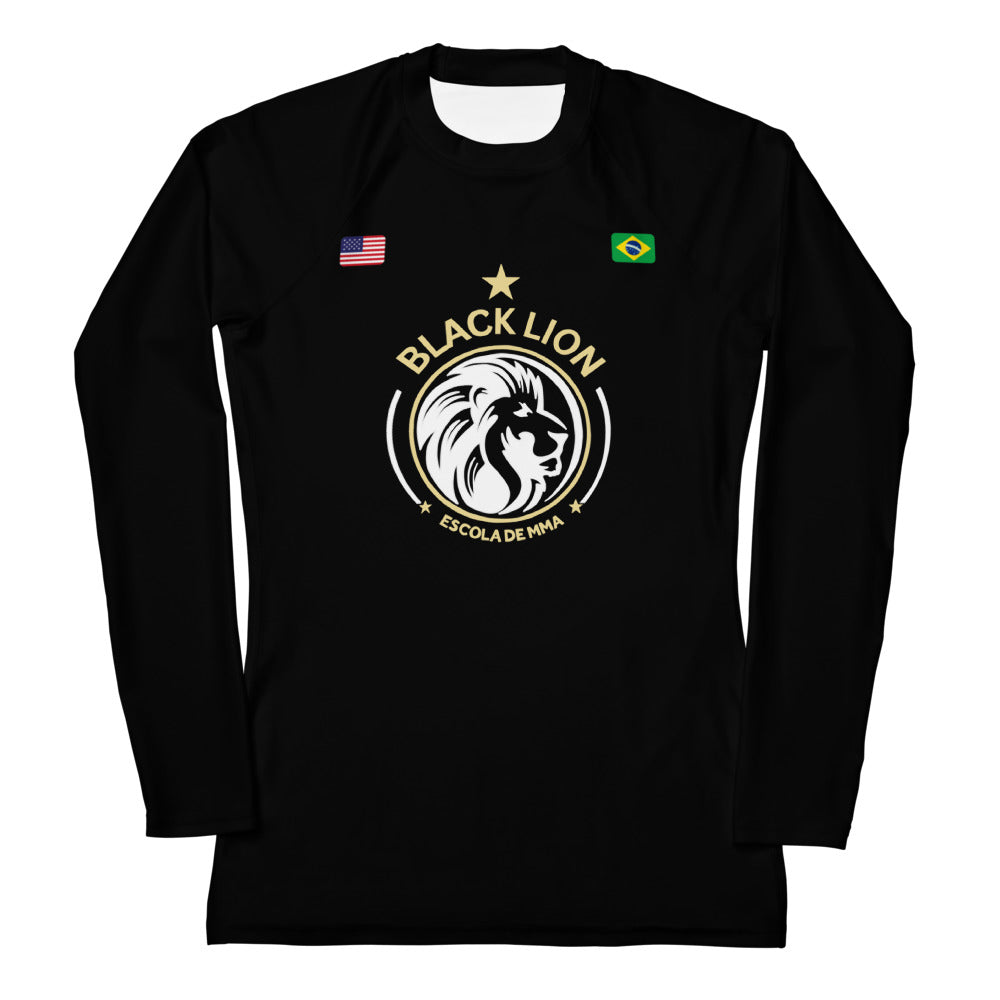 Black Lion MMA Women's Rash Guard