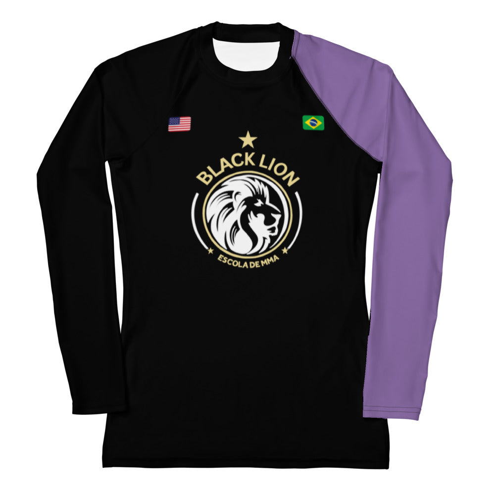 Women's Rash Guard Purple Belt