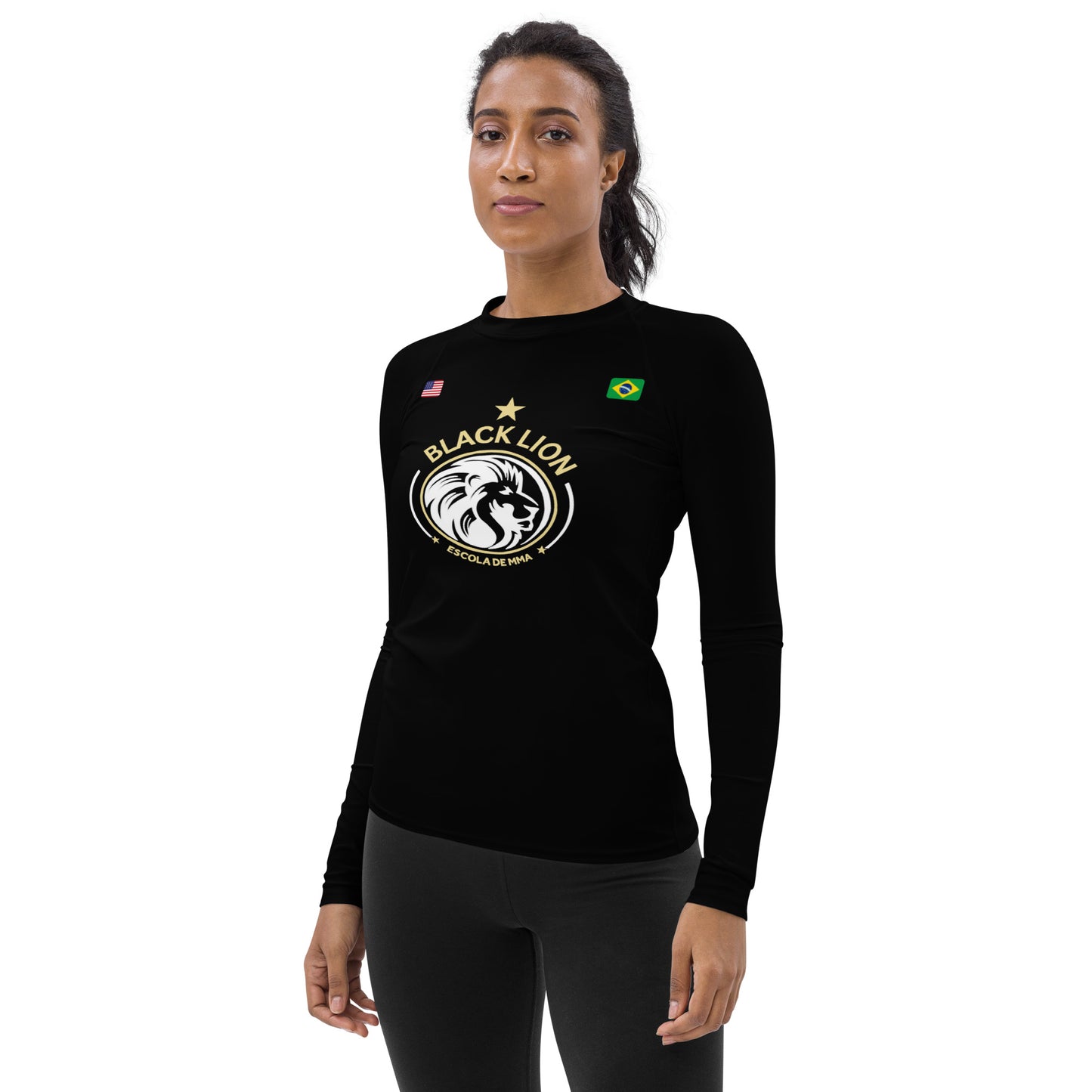Black Lion MMA Women's Rash Guard