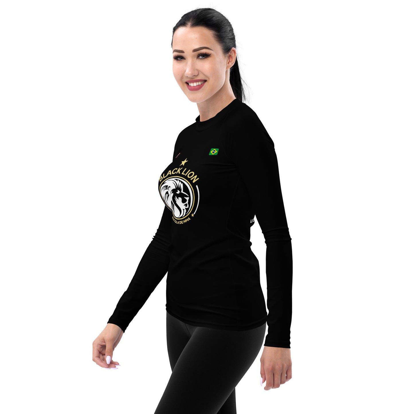 Black Lion MMA Women's Rash Guard