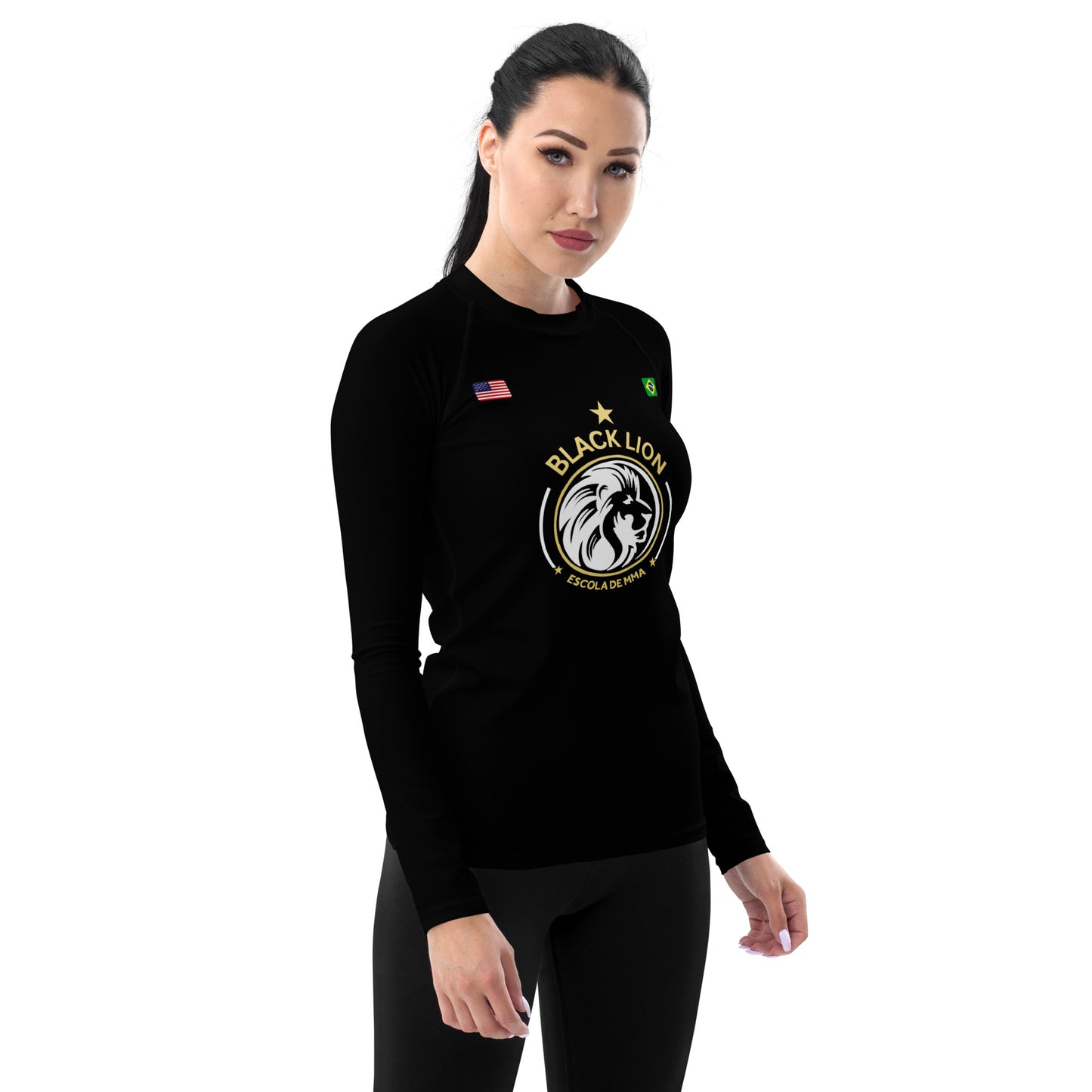 Black Lion MMA Women's Rash Guard