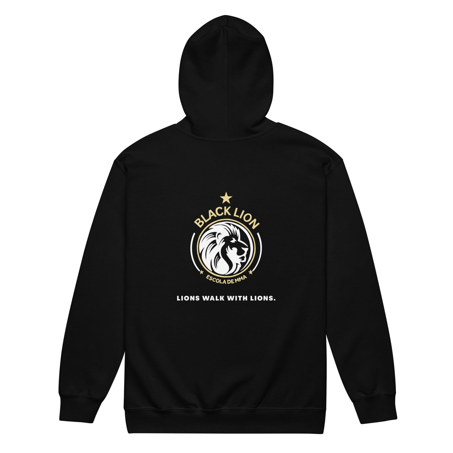 Black Lion MMA Unisex Zip Hoodie