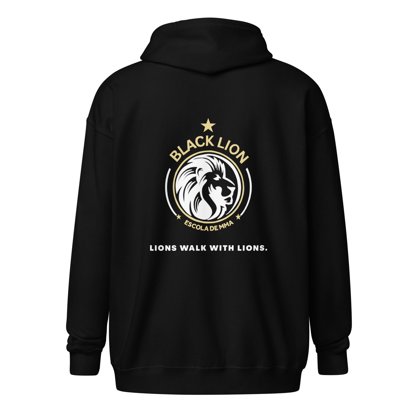 Black Lion MMA Unisex Zip Hoodie
