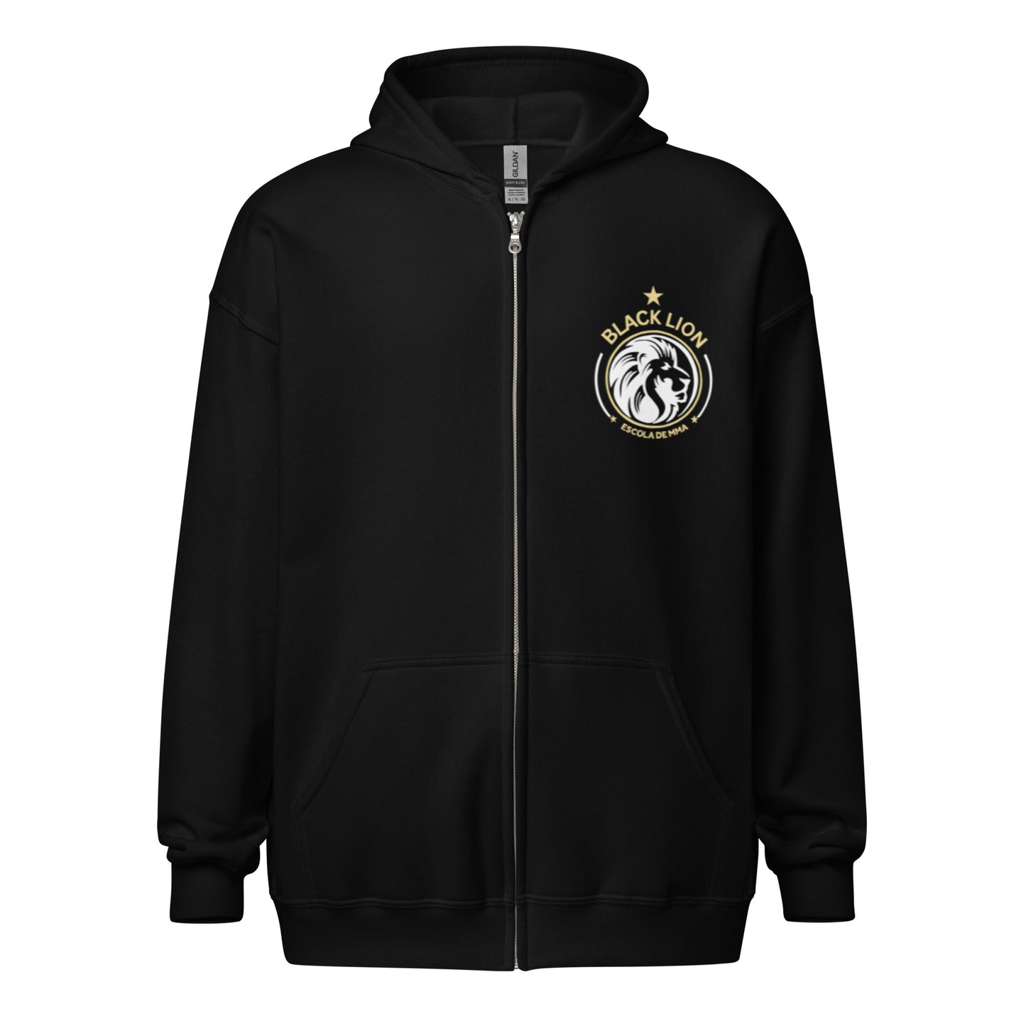 Black Lion MMA Unisex Zip Hoodie