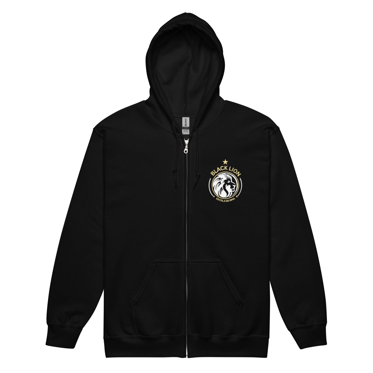 Black Lion MMA Unisex Zip Hoodie