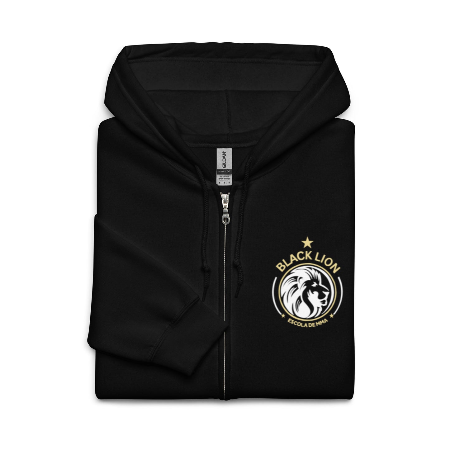 Black Lion MMA Unisex Zip Hoodie