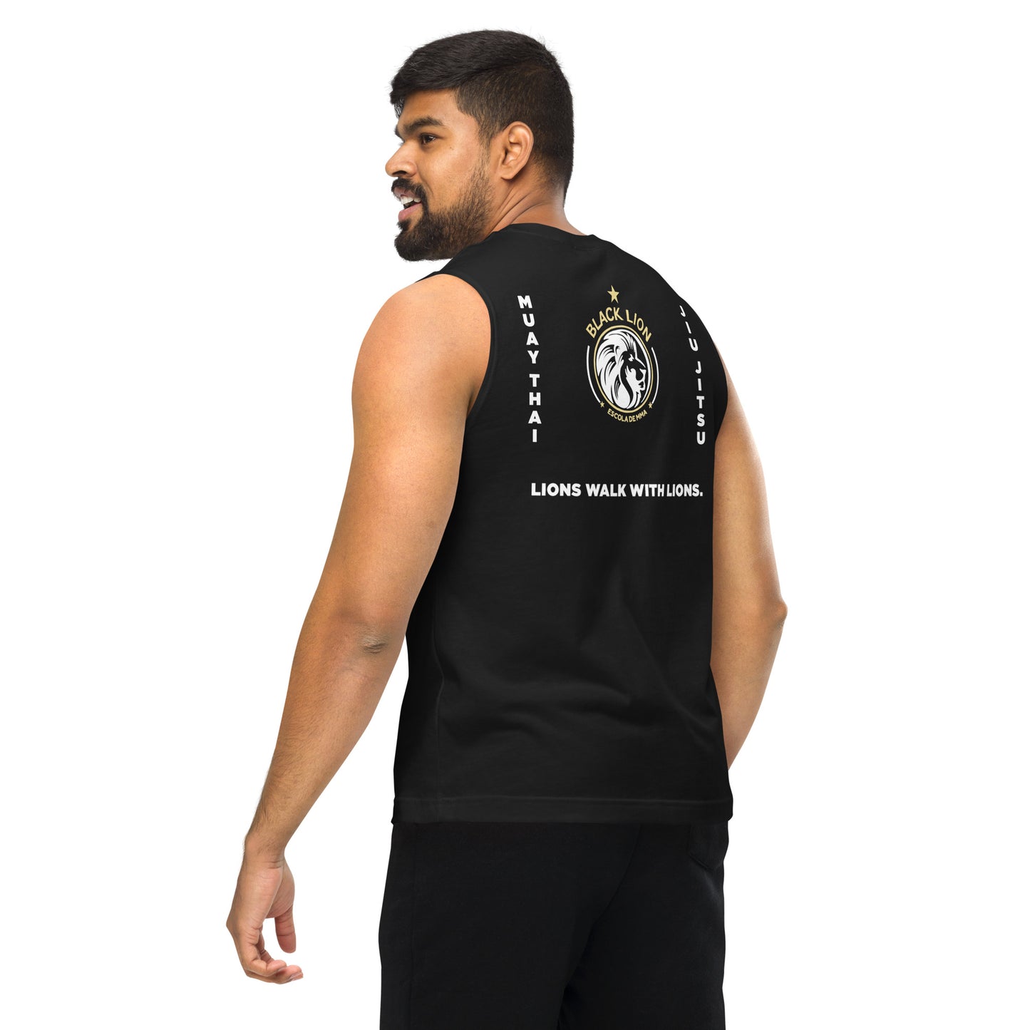 Black Lion MMA Unisex Muscle Shirt