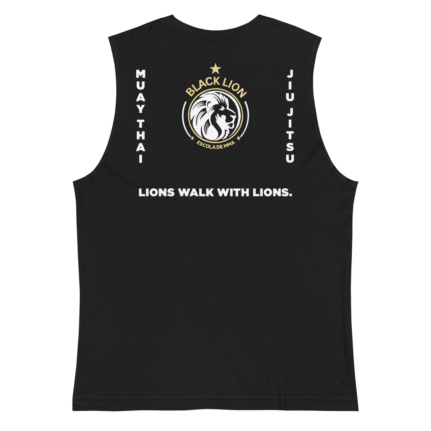 Black Lion MMA Unisex Muscle Shirt
